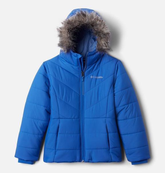 Columbia Girls Ski Jacket UK Sale - Katelyn Crest Jackets Blue UK-66488